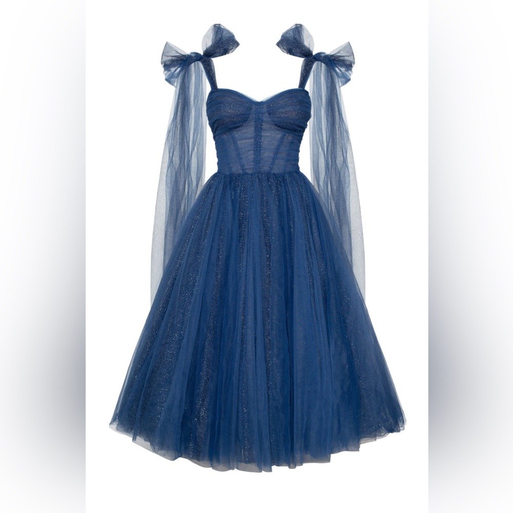 Sparkly Off The Shoulder Tulle Dress by Milla